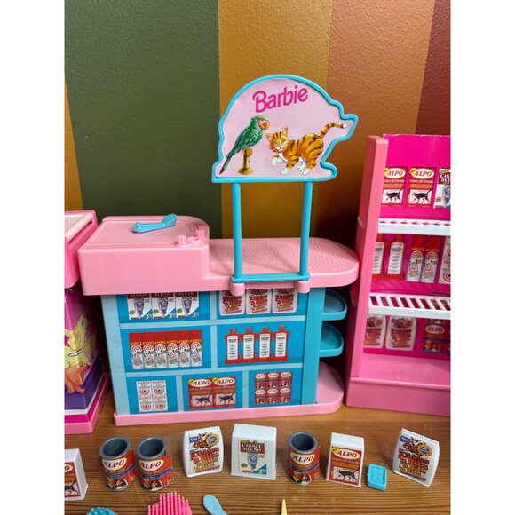 Y2K 90s barbie pet vet animal cat dog play set kids toys set Mattel assesories - Picture 9 of 10